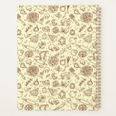 Modern Best Pizza In Town Professional  プランナー手帳 (裏面)