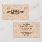 Modern Best Pizza In Town Professional  名刺 (正面/裏面)