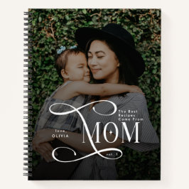Modern Best Recipes Mom Photo Mothers Day Gifts ノートブック