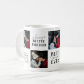 Modern Best Wife Ever 5枚フォトコラージュ コーヒーマグカップ (正面左)