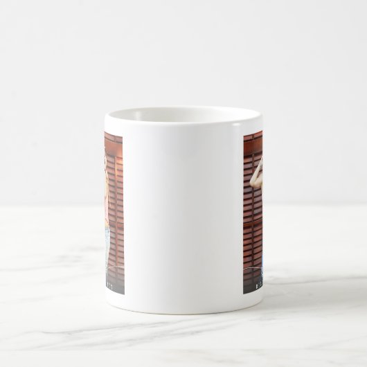 Modern Besties BFF Photo Script Coffee Mug  コーヒーマグカップ (中央)