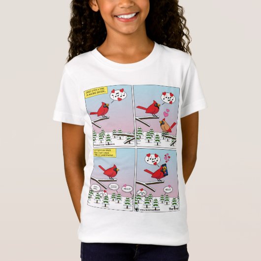 Modern Bird Mating Calls Comic Tシャツ (正面)
