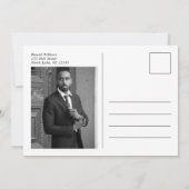 Modern Birthday Custom Magazine Cover サンキューカード (裏面)