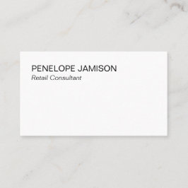 Modern Black and White  名刺