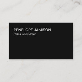 Modern Black and White  名刺