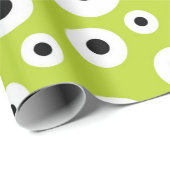  Modern Black and White Circle Pattern ラッピングペーパー (ロールコーナー)