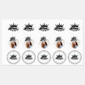 Modern Black Crown, MOM Queen of my life ラベル (シート)