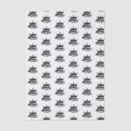 Modern Black Crown, MOM Queen of my life  薄葉紙