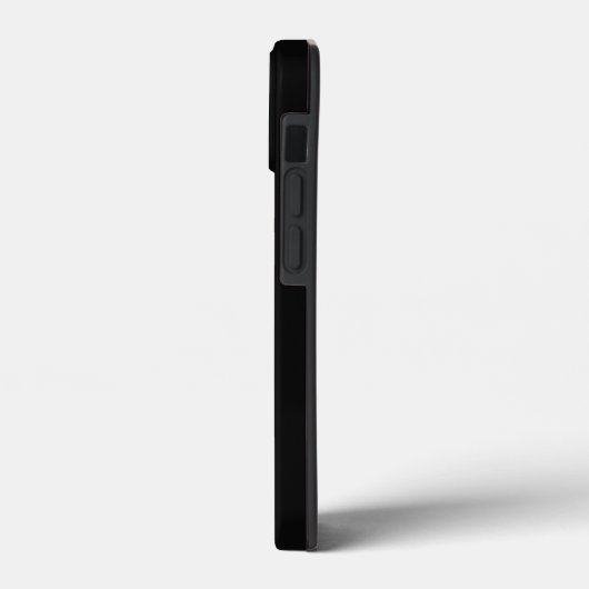 Modern black gold  monogram script name Case-Mate iPhoneケース (裏面 / 左)