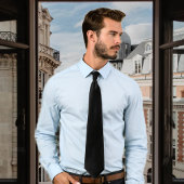 Modern Black Tie - Elegant and Simple Design ネクタイ