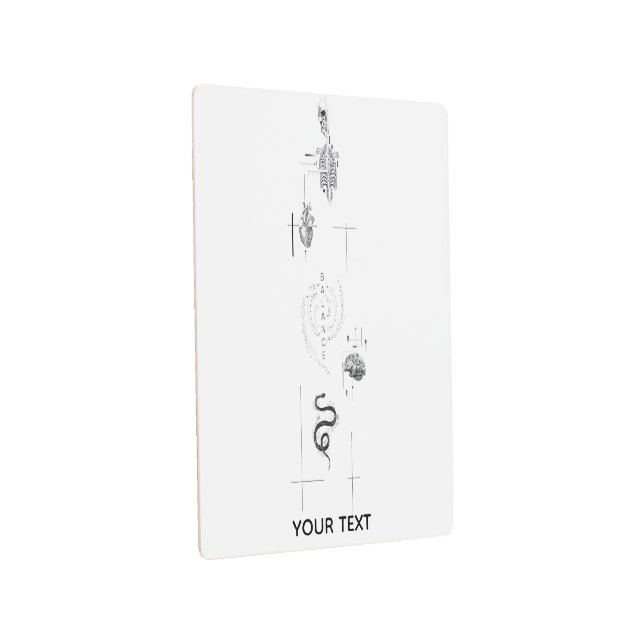 Modern Black & White Metal Print メタルプリント (3/4)