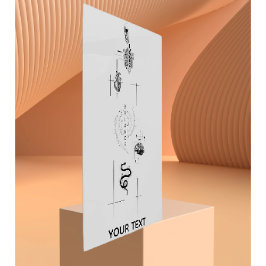 Modern Black & White Metal Print メタルプリント