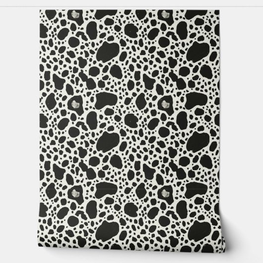 Modern Black & White Spot 壁紙 (ほどく)