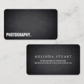 Modern Blackboard Photography Professional 名刺 (正面/裏面)