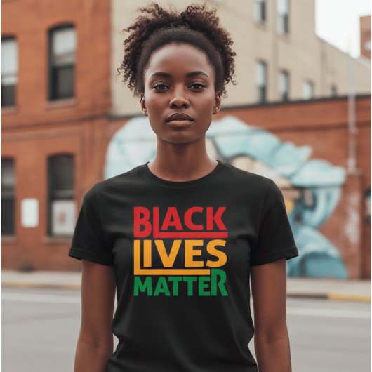 Modern BLM Black History Pride Apparel Tシャツ