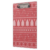 Modern Blocky Christmas Tree Pattern クリップボード (左)