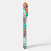 Modern Blooming Cacti Personalized Case-Mate iPhoneケース (裏面 / 右)