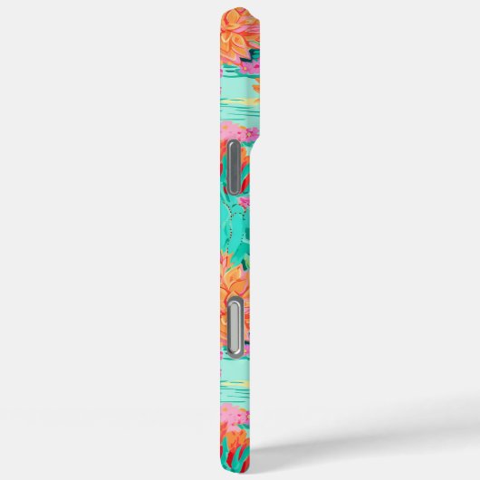 Modern Blooming Cacti Personalized Case-Mate iPhoneケース (裏面 / 右)