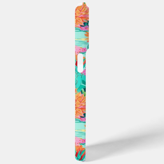 Modern Blooming Cacti Personalized Case-Mate iPhoneケース (裏面 / 右)