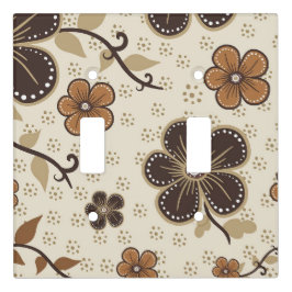 Modern Blooms Abstract Floral Artful Double Toggle