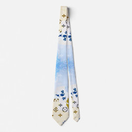 modern blue camouflage ネクタイ