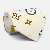 modern blue camouflage ネクタイ (ロール)