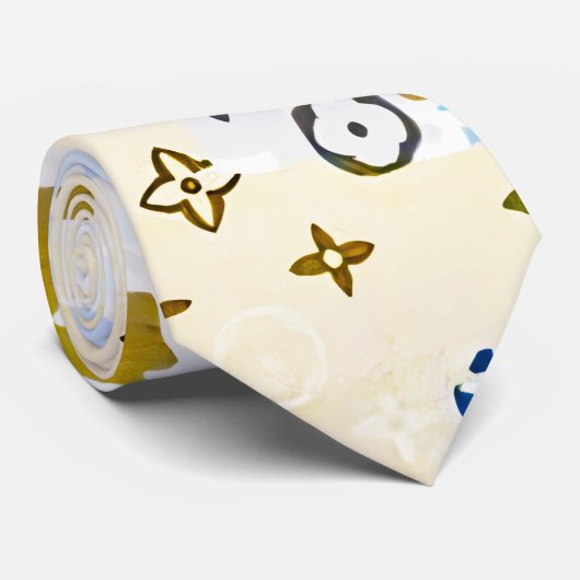 modern blue camouflage ネクタイ (ロール)