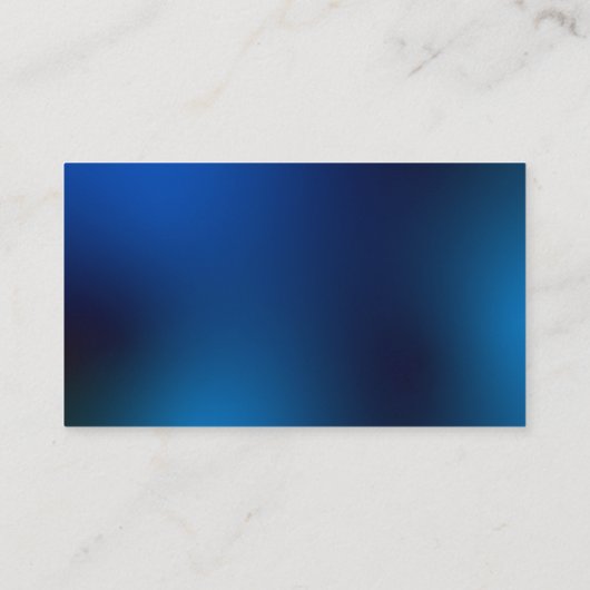 Modern Blue Gradient Business Card with QR Code 名刺 (裏面)