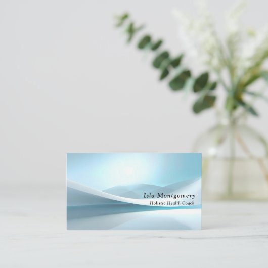 Modern Blue Wave 名刺 (スタンド正面)