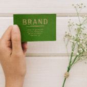 Modern Blue  with QR Code | Professional Company  名刺