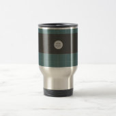 Modern Blueprint Grid Insulated Travel Mug TM01 トラベルマグ (中央)