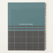 Modern Blueprint Grid Planner PR02 プランナー手帳 (裏面)