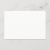 Modern Blush Botanical Wedding Details エンクロージャーカード (裏面)