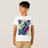 Modern Bmx Racer T-Shirt Tシャツ (正面フル)