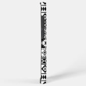 Modern Bohemian Aztec Motif Samsung Galaxyケース (右側面)
