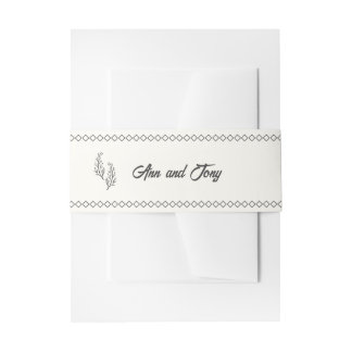 Modern Bohemian Desert Romance |  招待状ベリーバンド