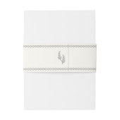 Modern Bohemian Desert Romance |  招待状ベリーバンド (裏面例)