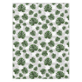 Modern Boho Botanical Leaves Pattern テーブルクロス (正面)
