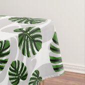 Modern Boho Botanical Leaves Pattern テーブルクロス (インサイチュ)