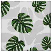 Modern Boho Botanical Leaves Pattern ファブリック (見本)