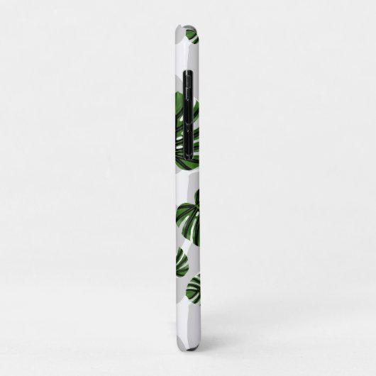 Modern Boho Botanical Leaves Pattern Case-Mate iPhoneケース (裏面/左)