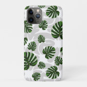 Modern Boho Botanical Leaves Pattern Case-Mate iPhoneケース (裏)