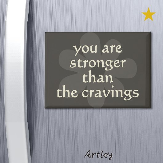 Modern Boho Flower Weight Loss Motivational Fridge マグネット