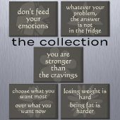 Modern Boho Flower Weight Loss Motivational Fridge マグネット