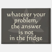 Modern Boho Flower Weight Loss Motivational Fridge マグネット (正面)
