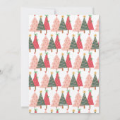 Modern Boho Hand Drawn Whimsical シーズンカード (裏面)