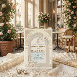 Modern Boho Islamic Nikkah Ceremony 招待状