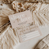 Modern Boho Refer A Friend Discount Coupon Card 紹介カード