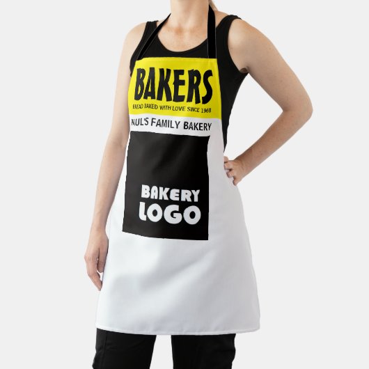 Modern Bold, Bakery Store エプロン (インサイチュ)