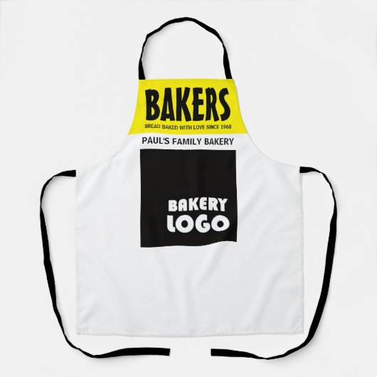 Modern Bold, Bakery Store エプロン (正面)